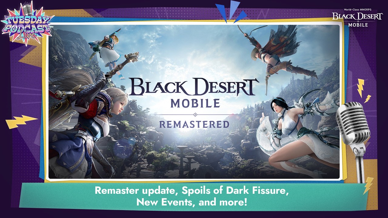 Black Desert Mobile: Tuesday Podcast Live - Mar 17