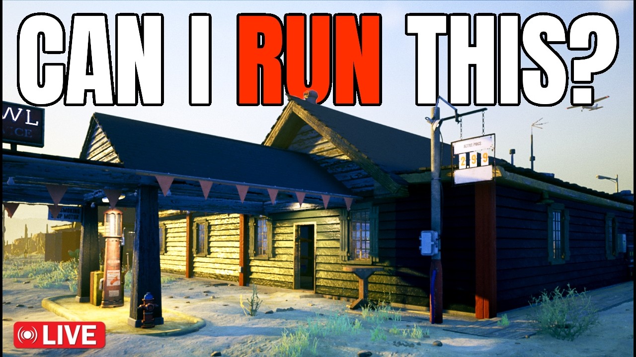 🔴Trying To Run A Gas Station!