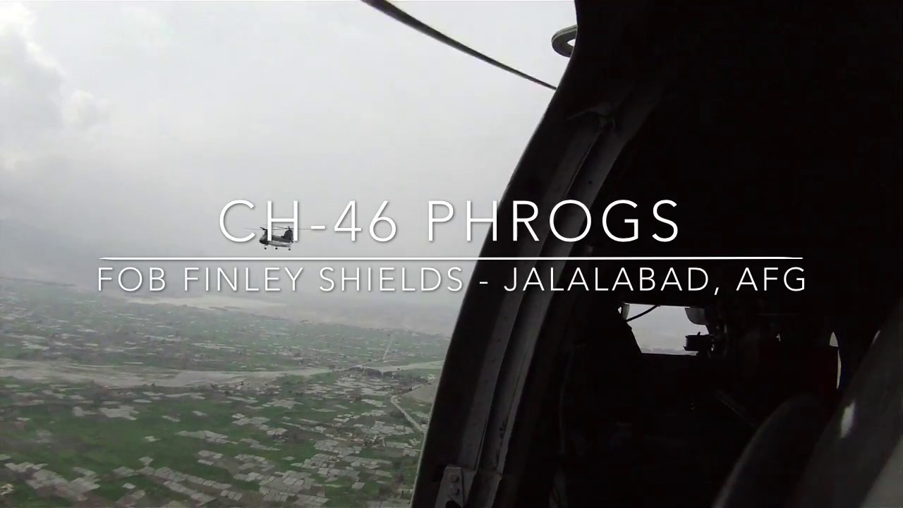 FOB Finley Shields - Jalalabad, Afghanistan / CH-46 Phrog