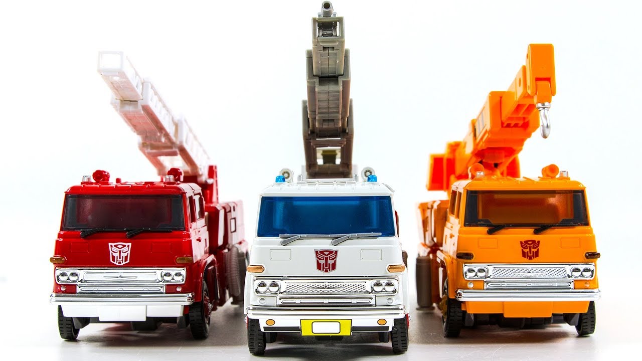 Transformers MASTERPIECE MP 37 ARTFIRE FireTruck Vehicle Car Robot Toys