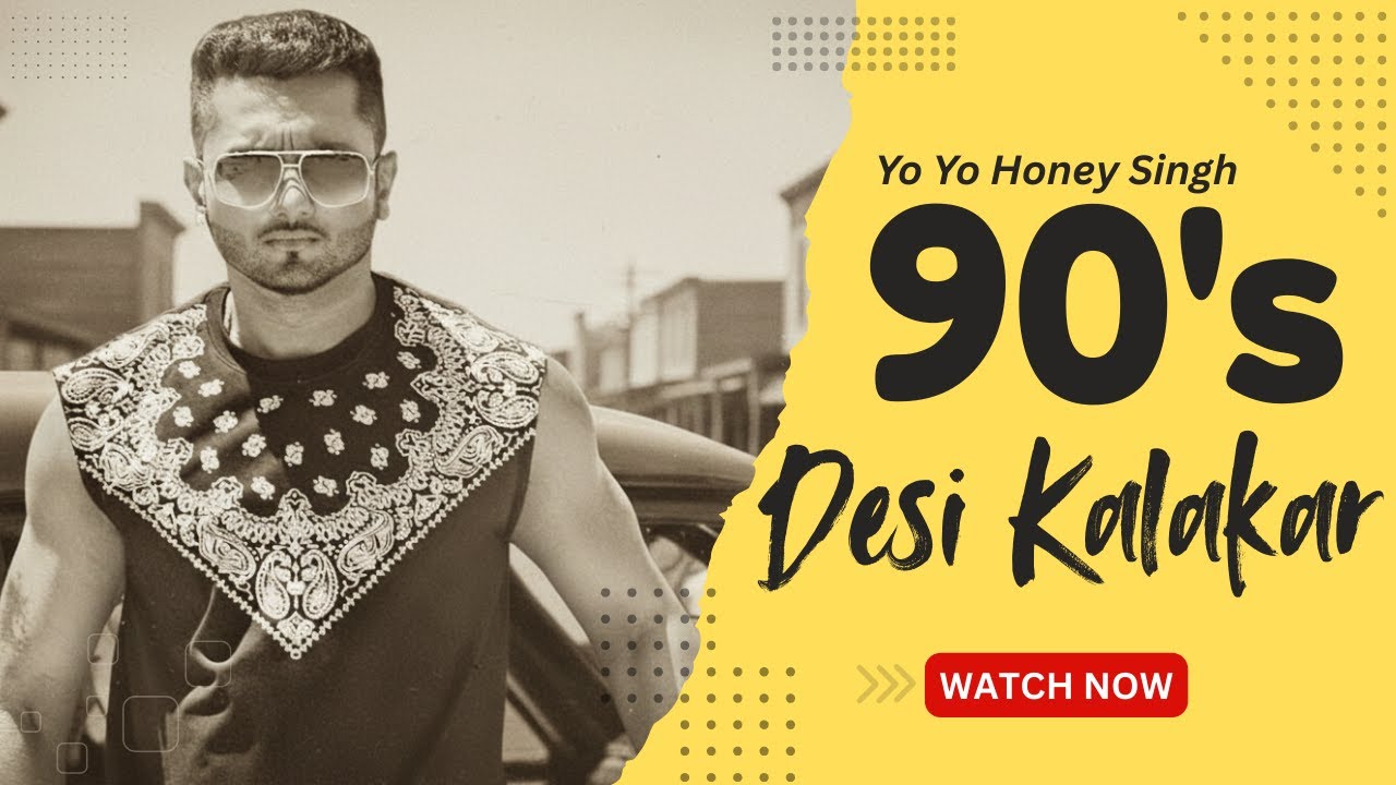 Desi Kalakaar 90’s Mix | Yo Yo Honey Singh Retro Remix | Old School Bollywood Vibes
