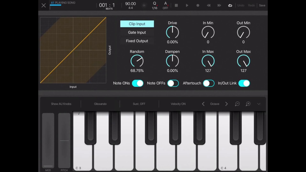 MIDI Tools: Curve