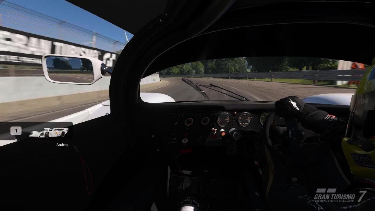 Porsche 962 C '88 #AG43 Sardegna last lap Onboard