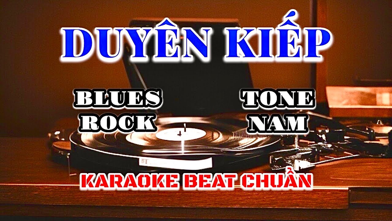[Karaoke] Duyên Kiếp - Tone Nam [D#m] Blues Rock | St. Lam Phương | Beat Chuẩn Mới Nhất