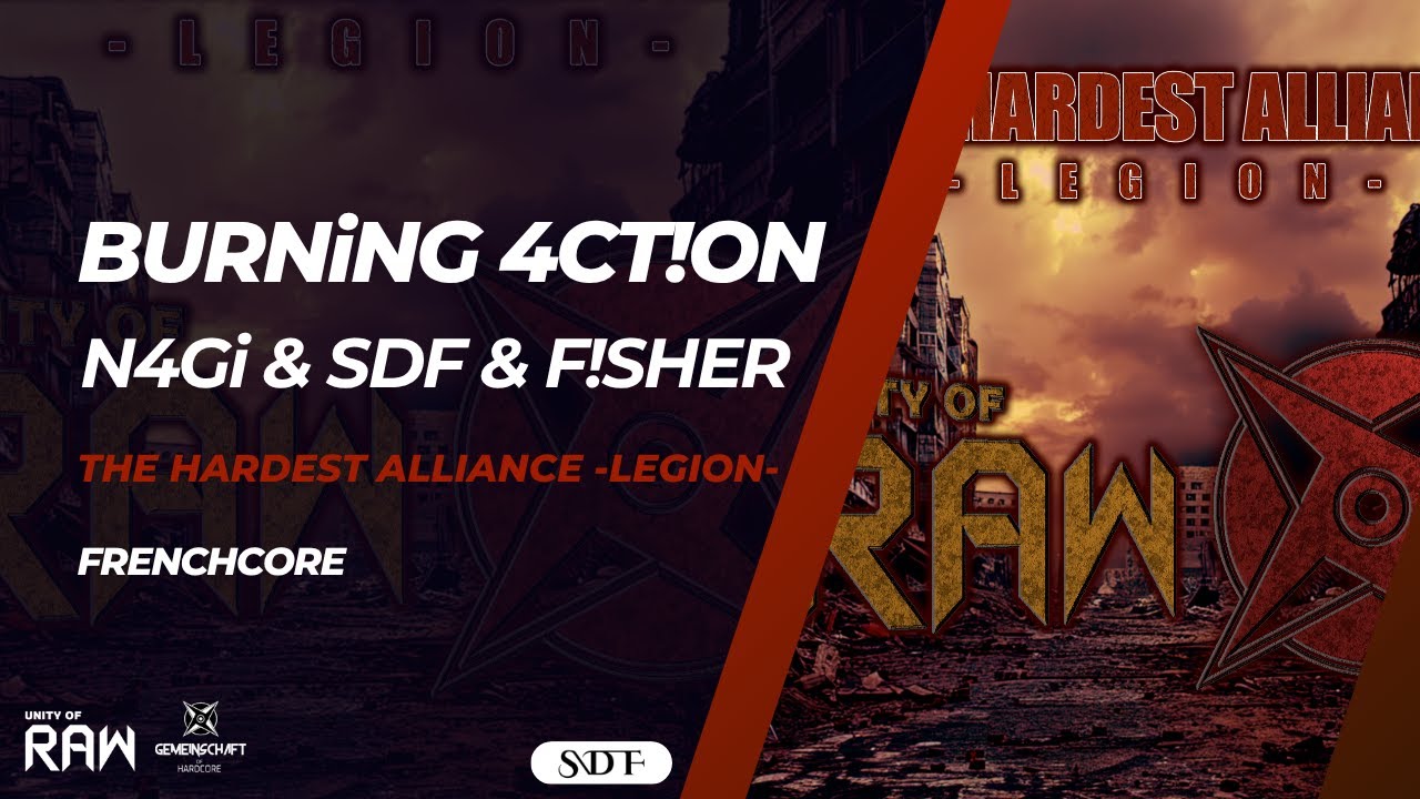 N4Gi & SDF & F!sher - BURNiNG 4CT!ON