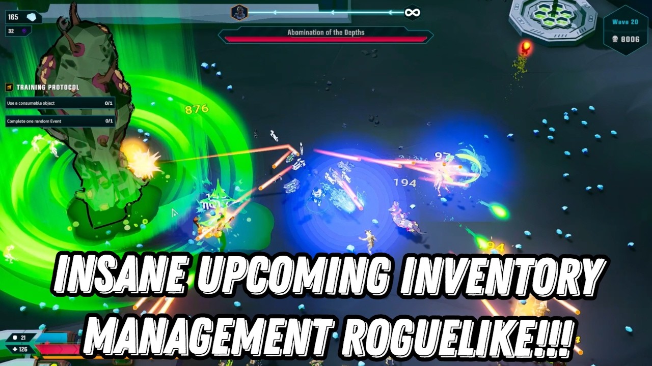 INSANE Upcoming Inventory Management Roguelike! Void Reaver