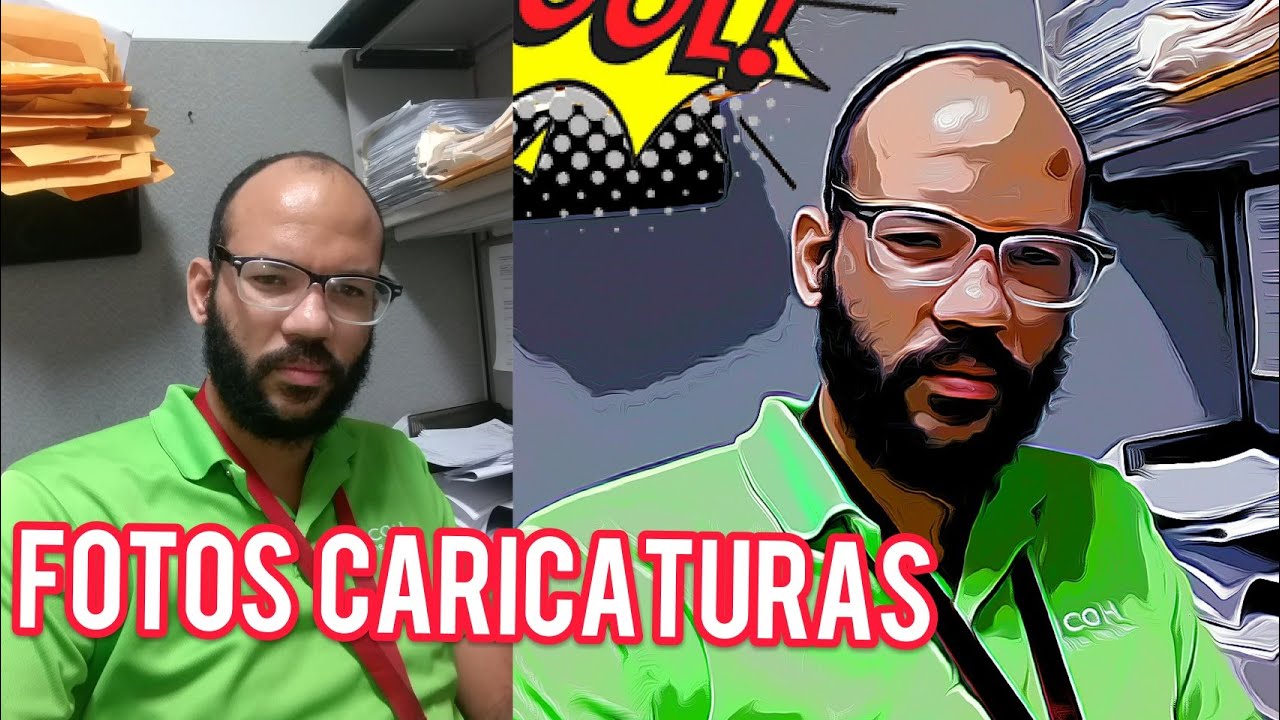 Como hacer fotos cartoon comic flow stamp lucid pen