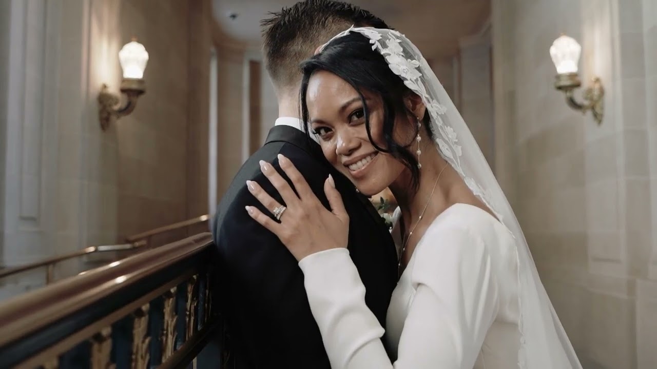 Michael and Catherine / SF City Hall Wedding Highlight