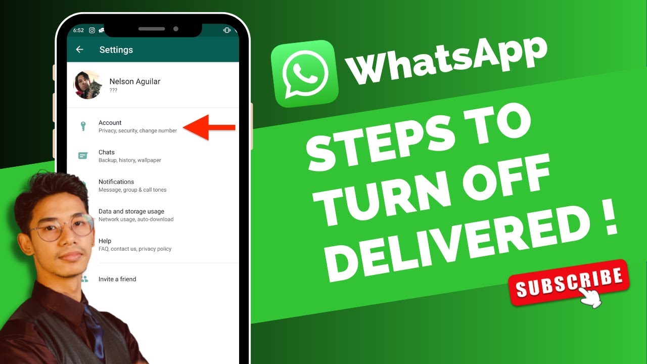 How to Turn Off Delivered on WhatsApp !