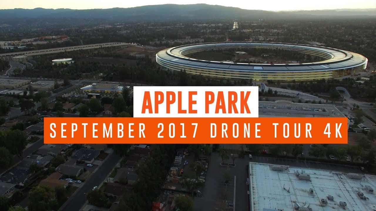 APPLE PARK: Late September Sunset Tour 4K