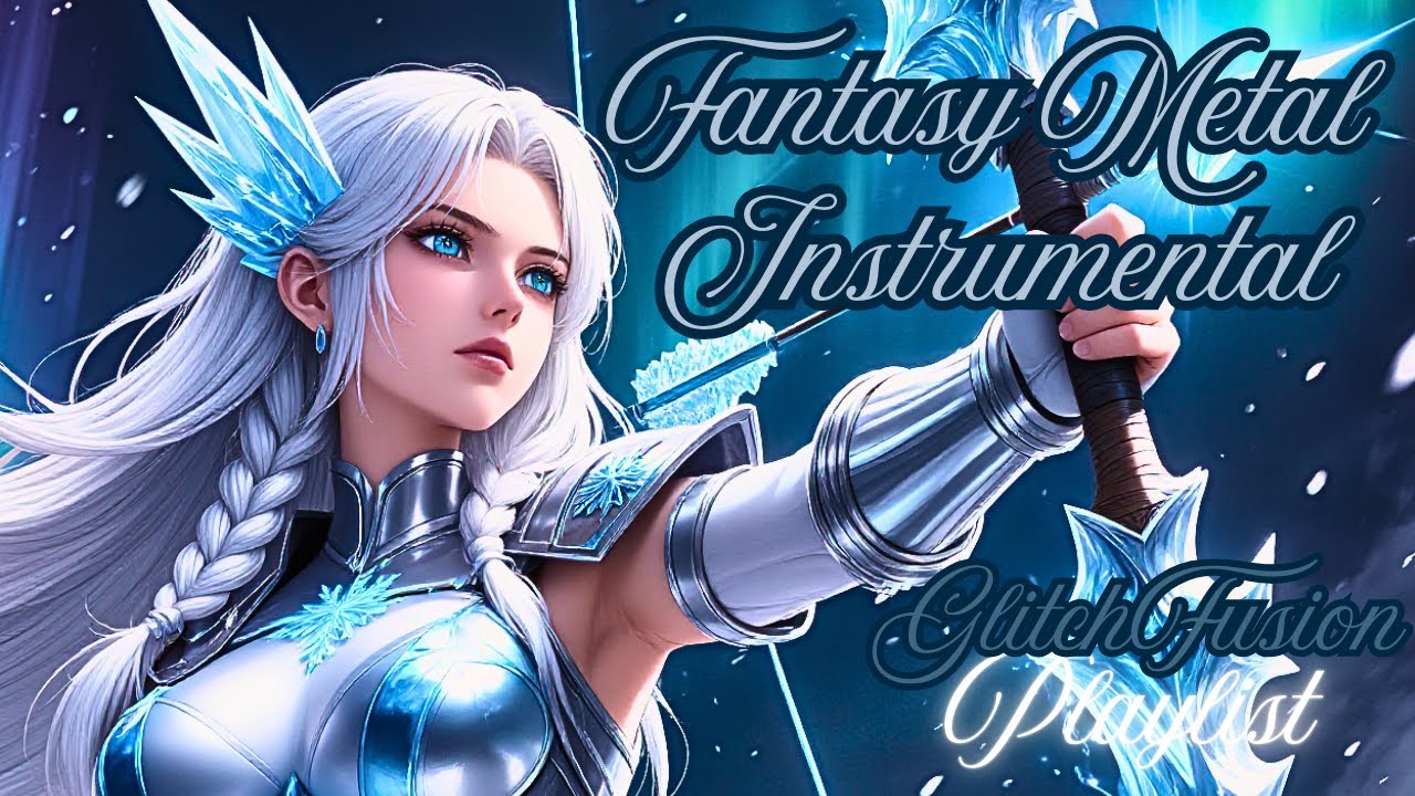 🔥 1 Hour of Epic Dark Fantasy Metal ⚔️ Instrumental Battle Music | Cinematic  | GlitchFusion