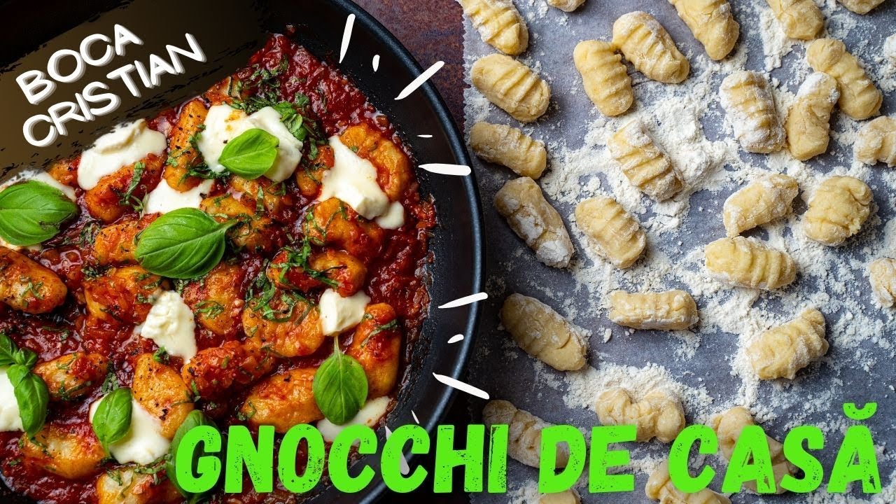 GNOCCHI de la zero cu un BUGET REDUS (4k) | Boca Cristian