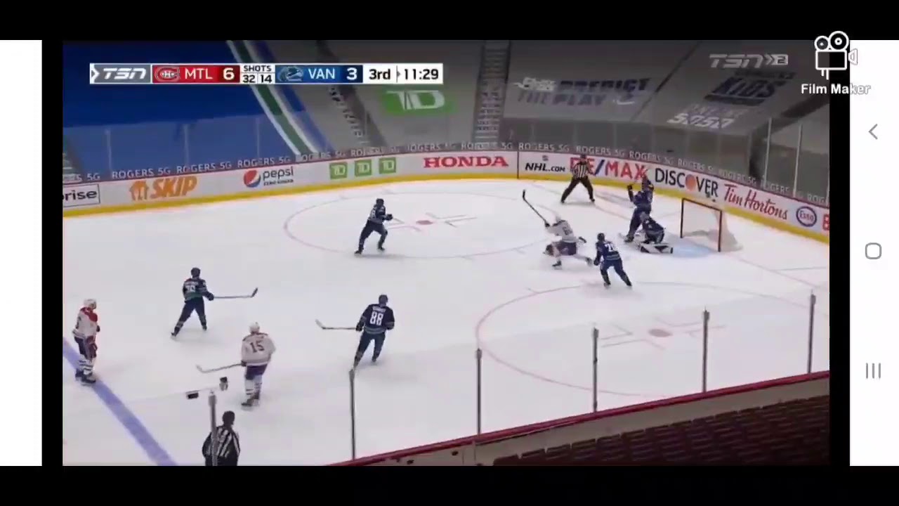 Paul Byron Injury Vs Vancouver Canucks 2021 Jan 21
