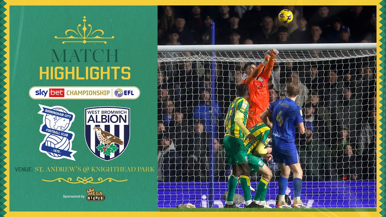 Battling Baggies keep clean sheet at St. Andrew’s! 🫡 | Birmingham City 0-0 Albion | MATCH HIGHLIGHTS