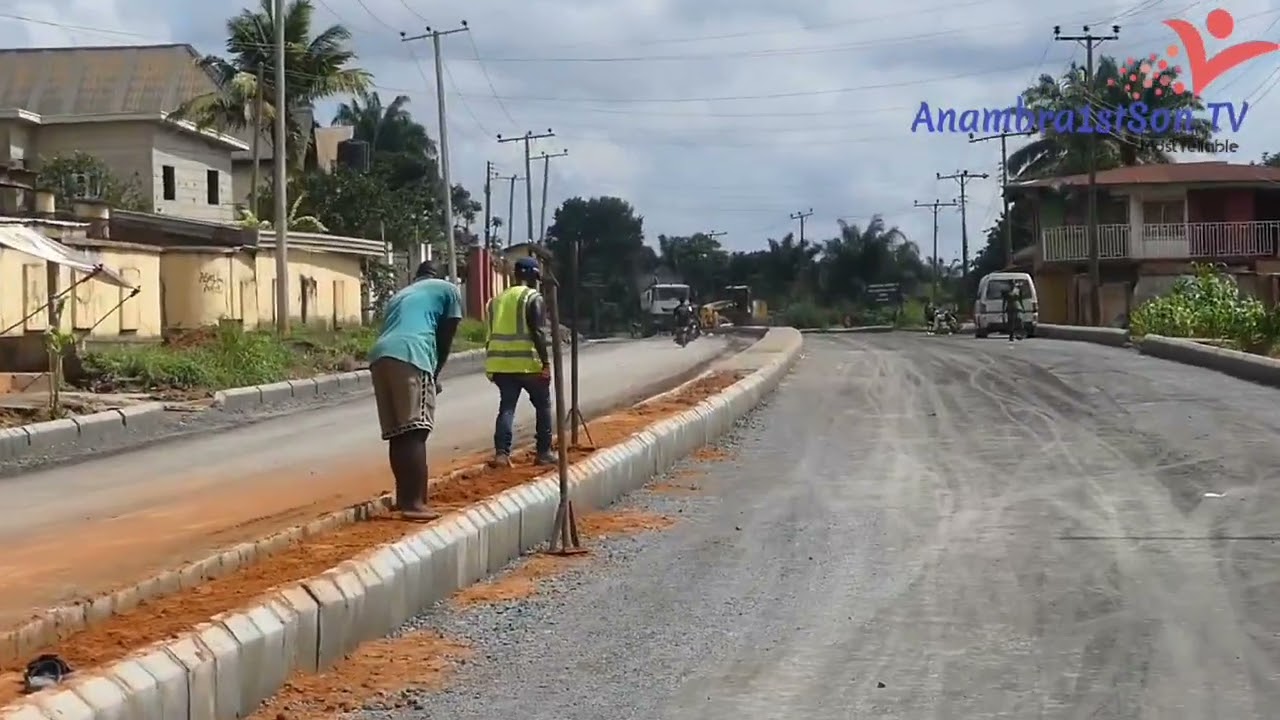 Nnewi - Nnobi - Agulu road dualization update 