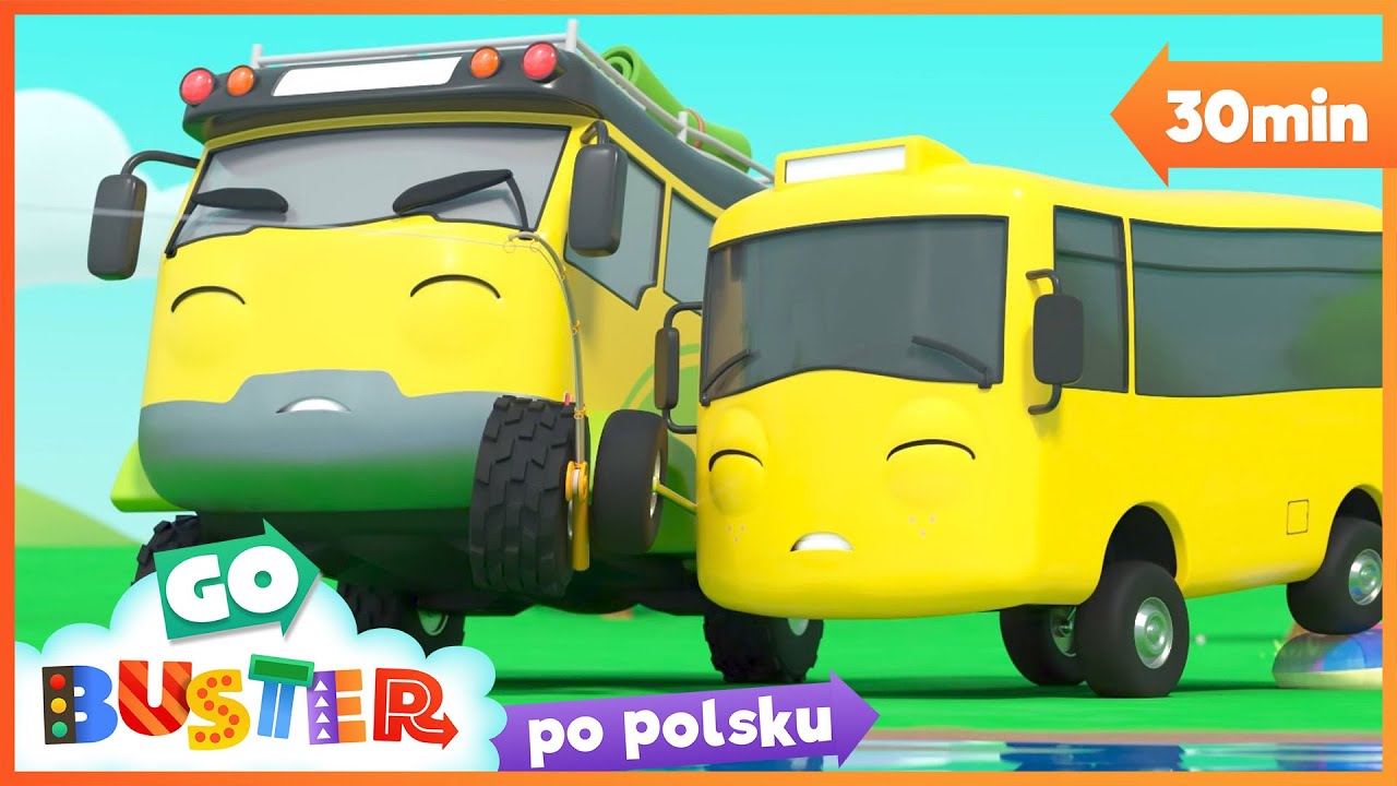 Odjazdowe wakacje | Autobus Buster po polsku | Bajki dla dzieci | Go Buster