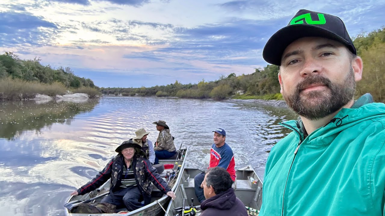 Acampamento com amigos do canal , muito peixe em