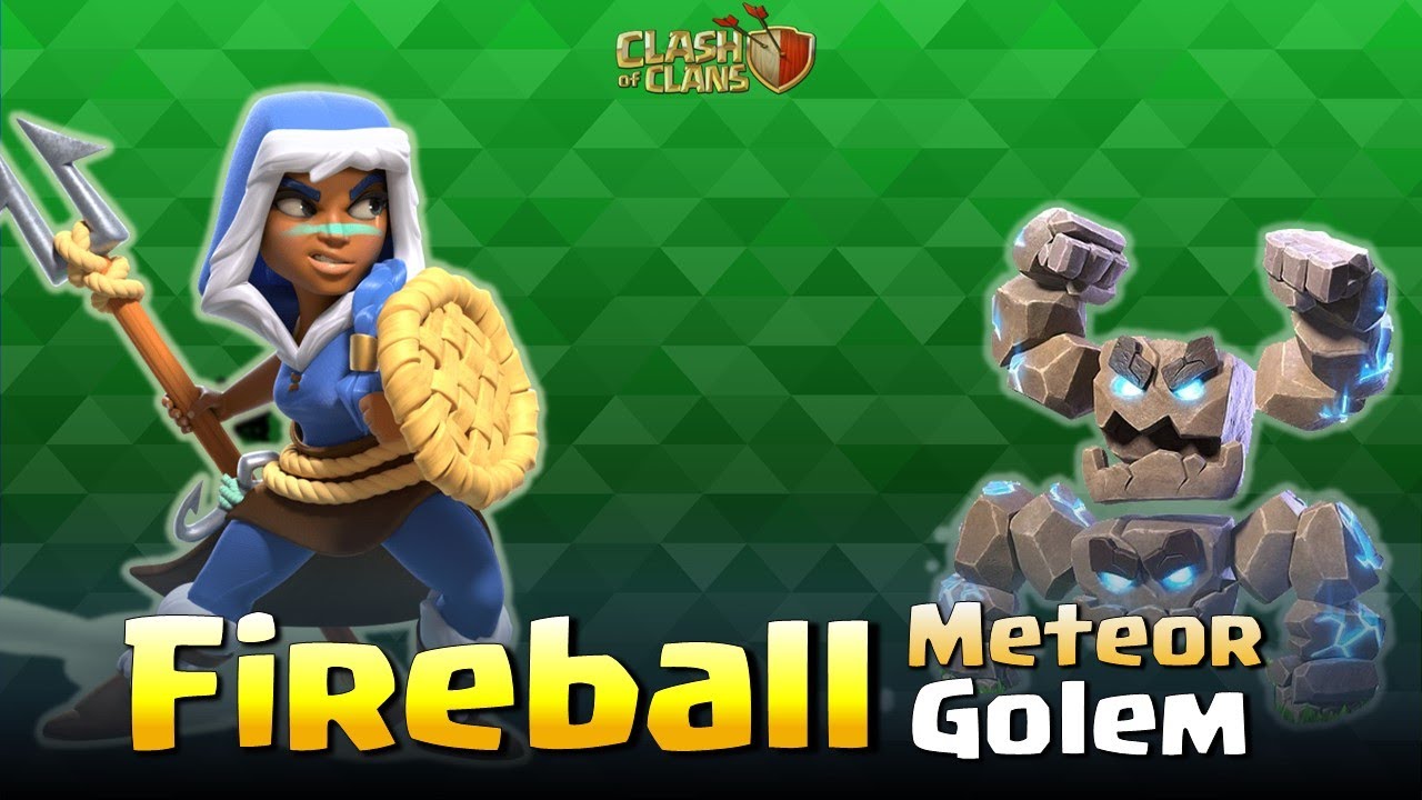 Meteor Golem Fireball | TH 18 Attack Strategy Legend League | Clash Of Clans | Dandi COC
