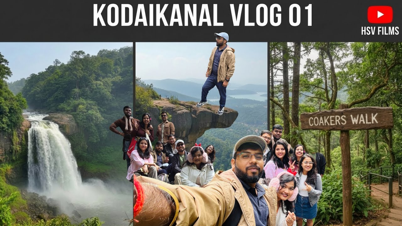 3KM Jungle Trek to Dolphin's Nose 🌲 | Dangerous Route? | Kodaikanal Vlog 01