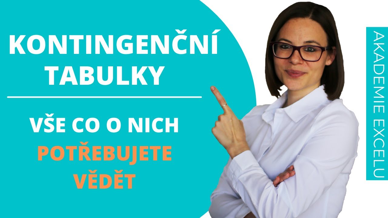 Kontingenční tabulka | Vše, co o nich potřebujete vědět | Pivot tables