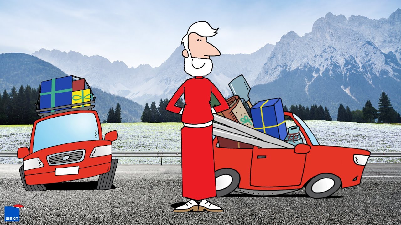 Ordnungsgemäßes Beladen von PKW – Weihnachtsedition – ein Schulungsvideo zur Ladungssicherung
