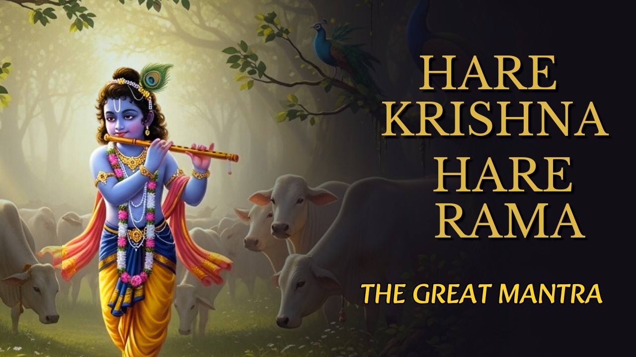 Hare Krishna Devotional Music | हरे कृष्ण हरे राम | Stress Relief & Healing