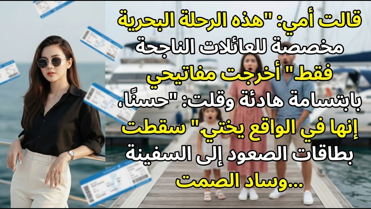 ألغوا دعوتي من الرحلة العائلية… فصعدتُ على السفينة بصفتي المالك