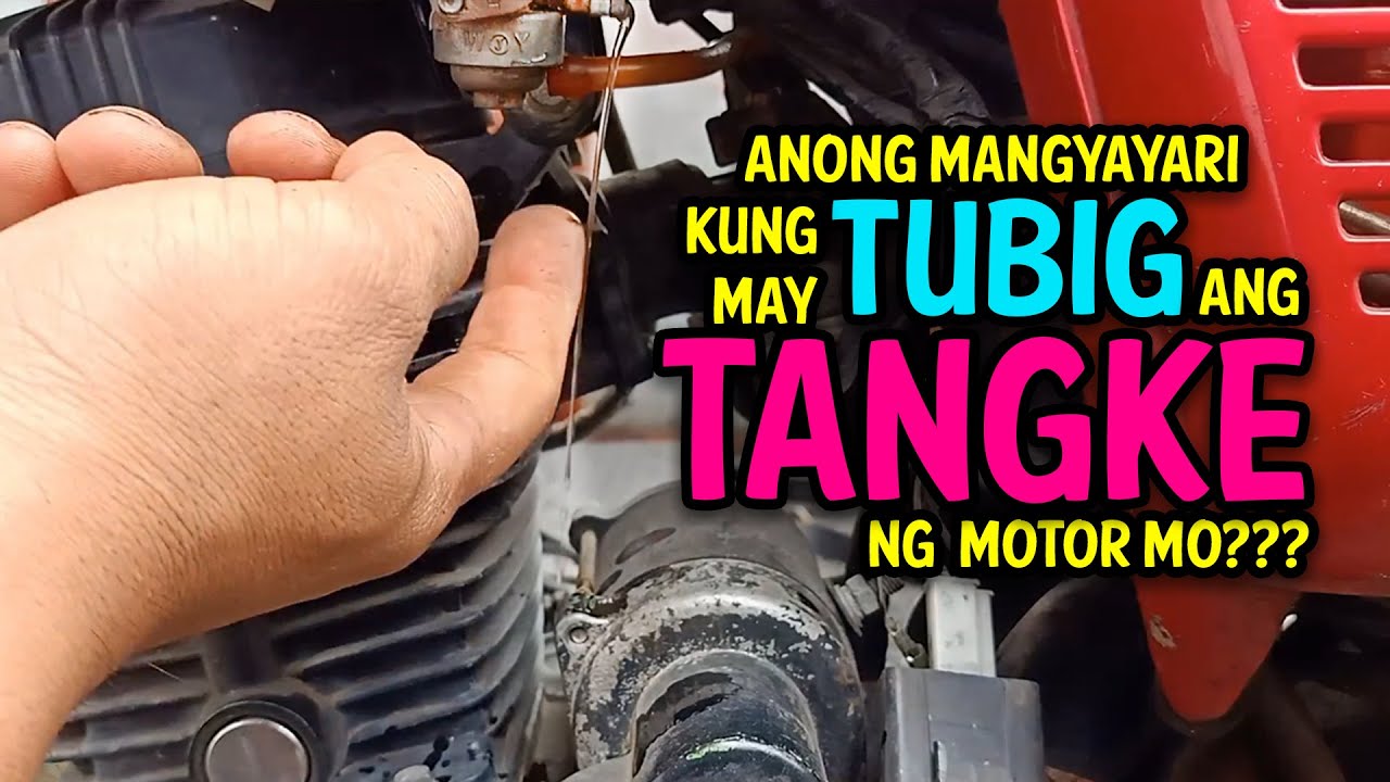 Pantra Bike Meron Tubig sa Tangke