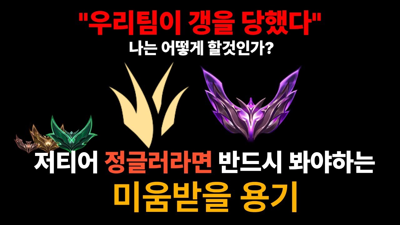 📌정글러인 당신은 미움 받을 준비가 되어있습니까?📌 정치 당하는 정글을 위한{정글 강의}