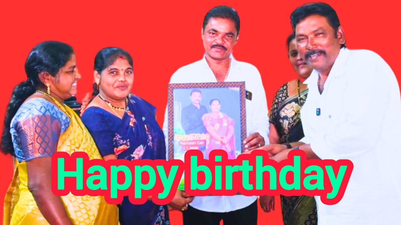 Happy Birthday Ramesh wish you happy new year