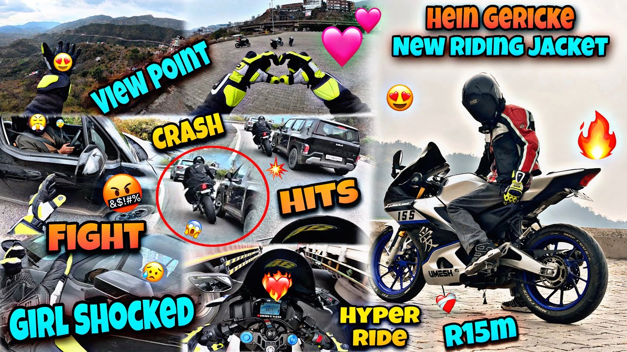 Road Rage🤬Car Driver Hit💥|| Couples Fight With Me🤬|| Badly Crash😤|| Hein Gericke Riding Jacket❤️‍🔥