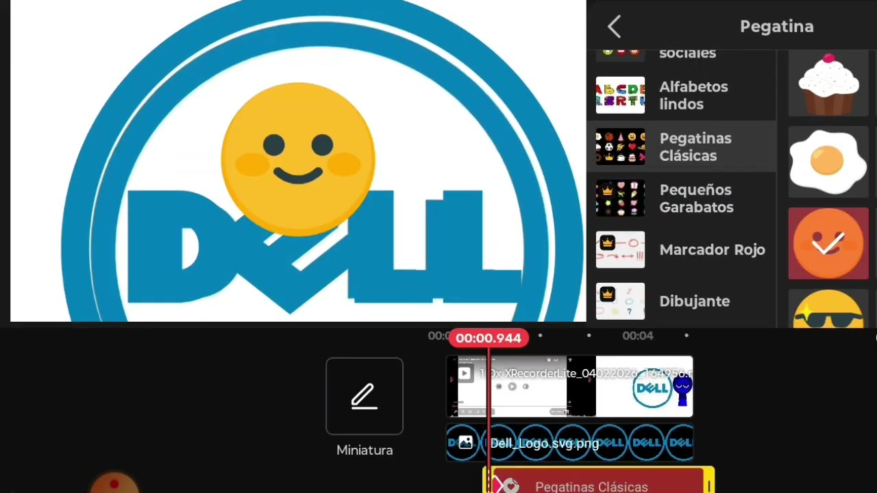 Dell logo remake KineMaster speedrun x2.6 speed