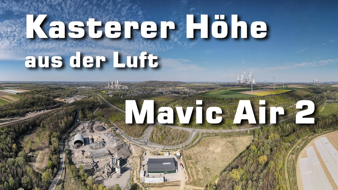 Die Kasterer Höhe aus der Luft