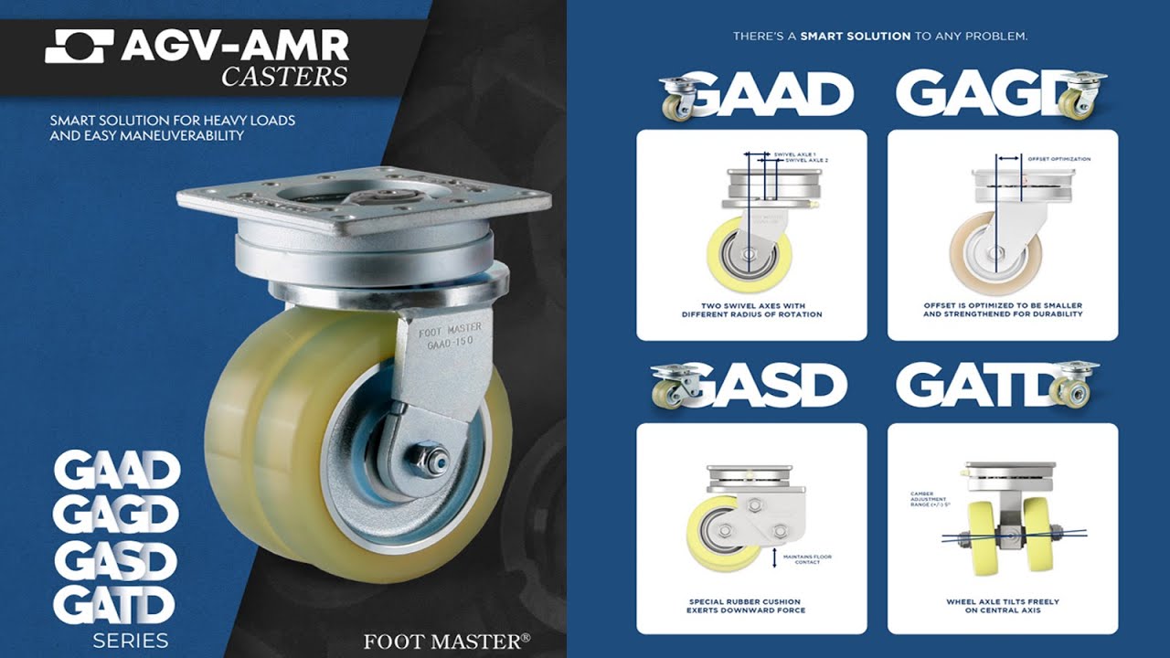 FOOT MASTER CASTERS BOSTON AGV AMR