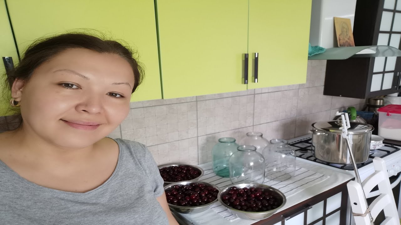 ПРИГОТОВИЛА  ВИШНЕВЫЙ КОМПОТ. Поехали за ВЫПИСКОЙ В БОЛЬНИЦУ.