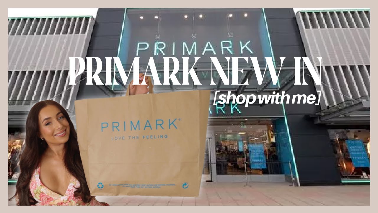 NEW IN PRIMARK JULY 2023 | fashion, accessories & holiday! come shop with me & a haul ✨