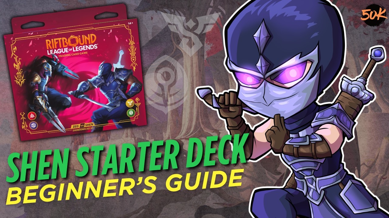 BEST Shen Starter Deck Beginner's Guide with Upgrade Paths! | Riftbound Vendetta