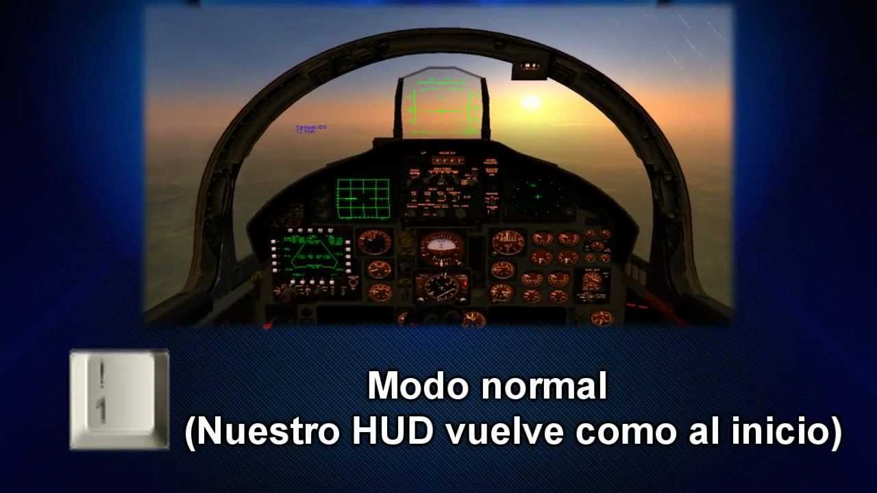 Teclas Manual Como volar Lock On Modern air combat Flaming Clifs - Vuelo de principiantes Tutorial