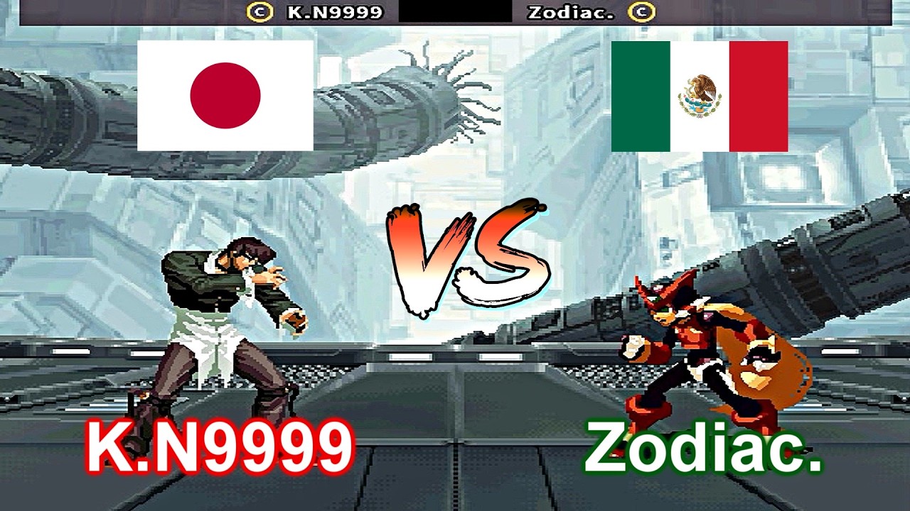 SNK vs. Capcom - SVC Chaos Super Plus - K.N9999 vs Zodiac FT5