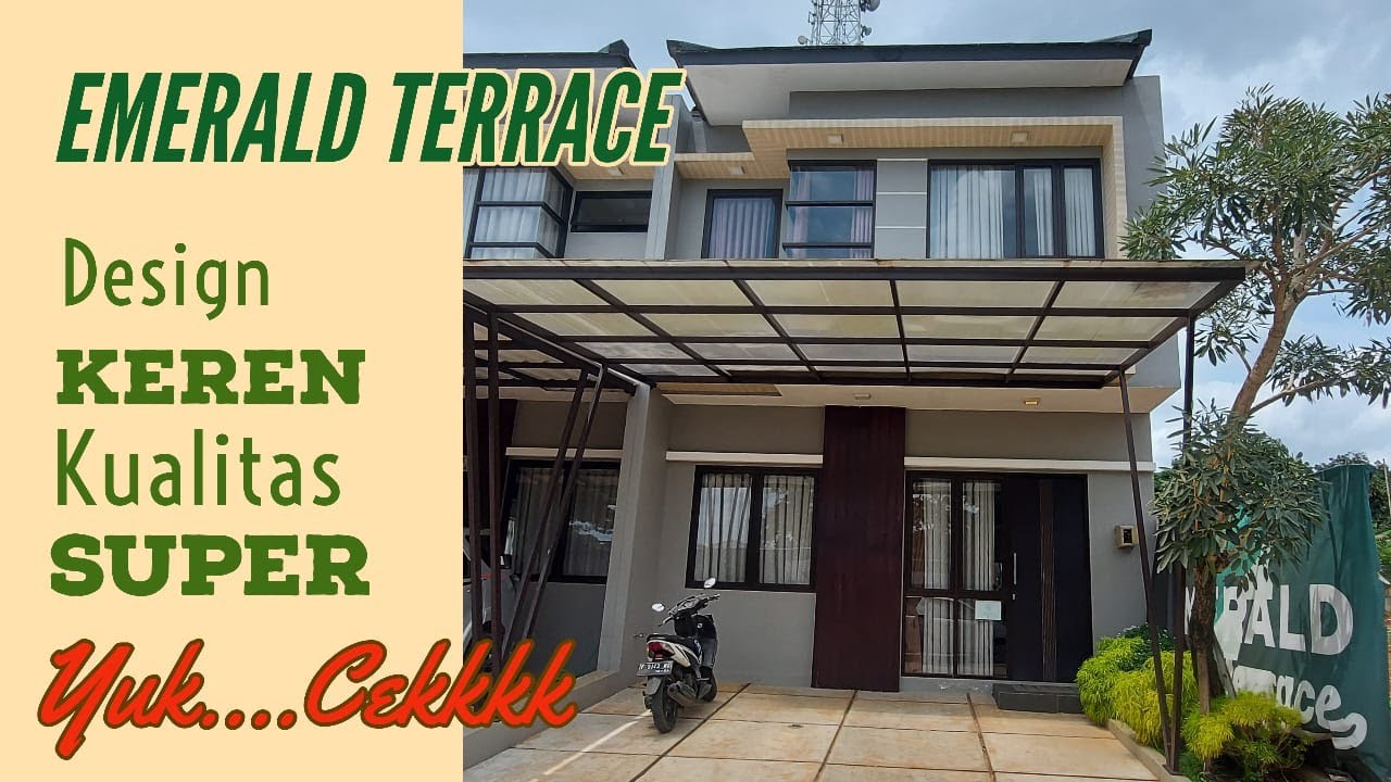 Emerald Terrace Jatiasih, Design Keren, Harga Terjangkau, Kualitas OKE Banget