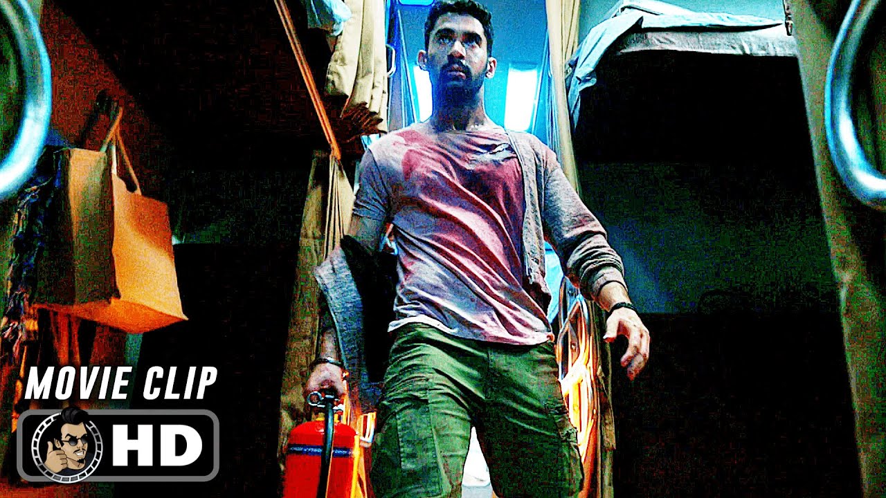 Fire Extinguisher Fight Scene | KILL (2024) Movie CLIP HD