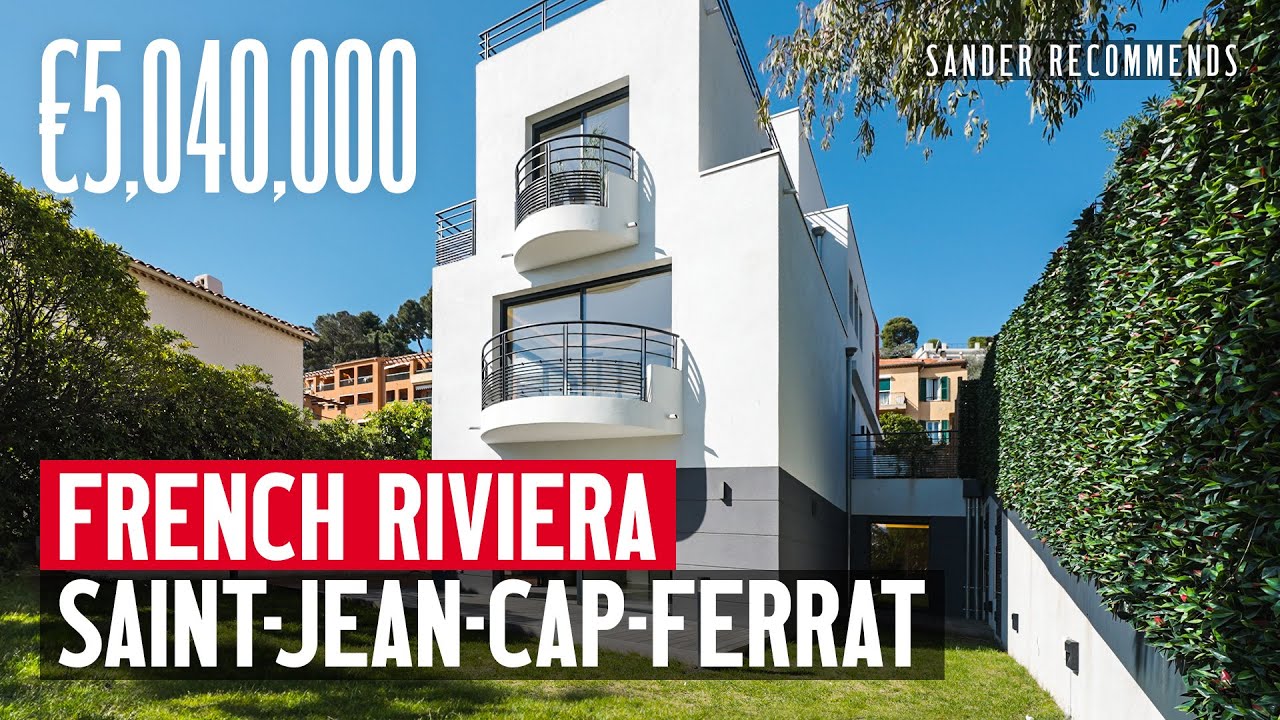 Inside €5,040,000 apartment in Saint-Jean-Cap-Ferrat on the French Riviera