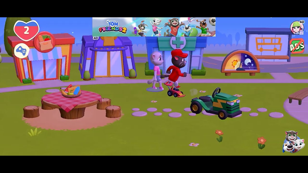My Talking Tom Friends 2 (2025) Gameplay, By Outfit7, Part 1