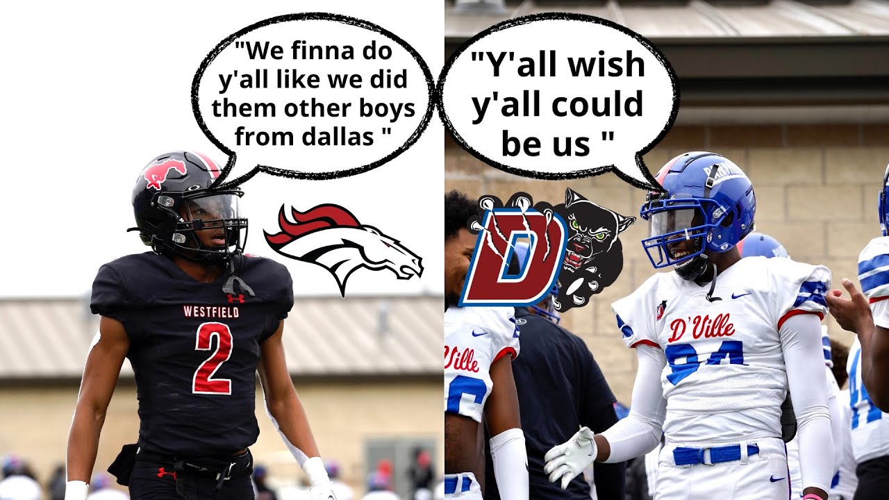 TOP RANKED DALLAS VS HOUSTON PLAYOFF MATCHUP 🔥🔥 Duncanville vs Westfield | TXHSFB Playoffs