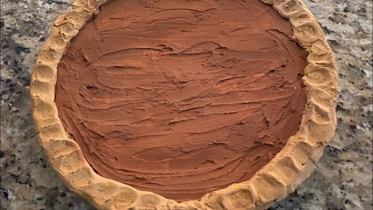 Fall faux food series | Pumpkin pies