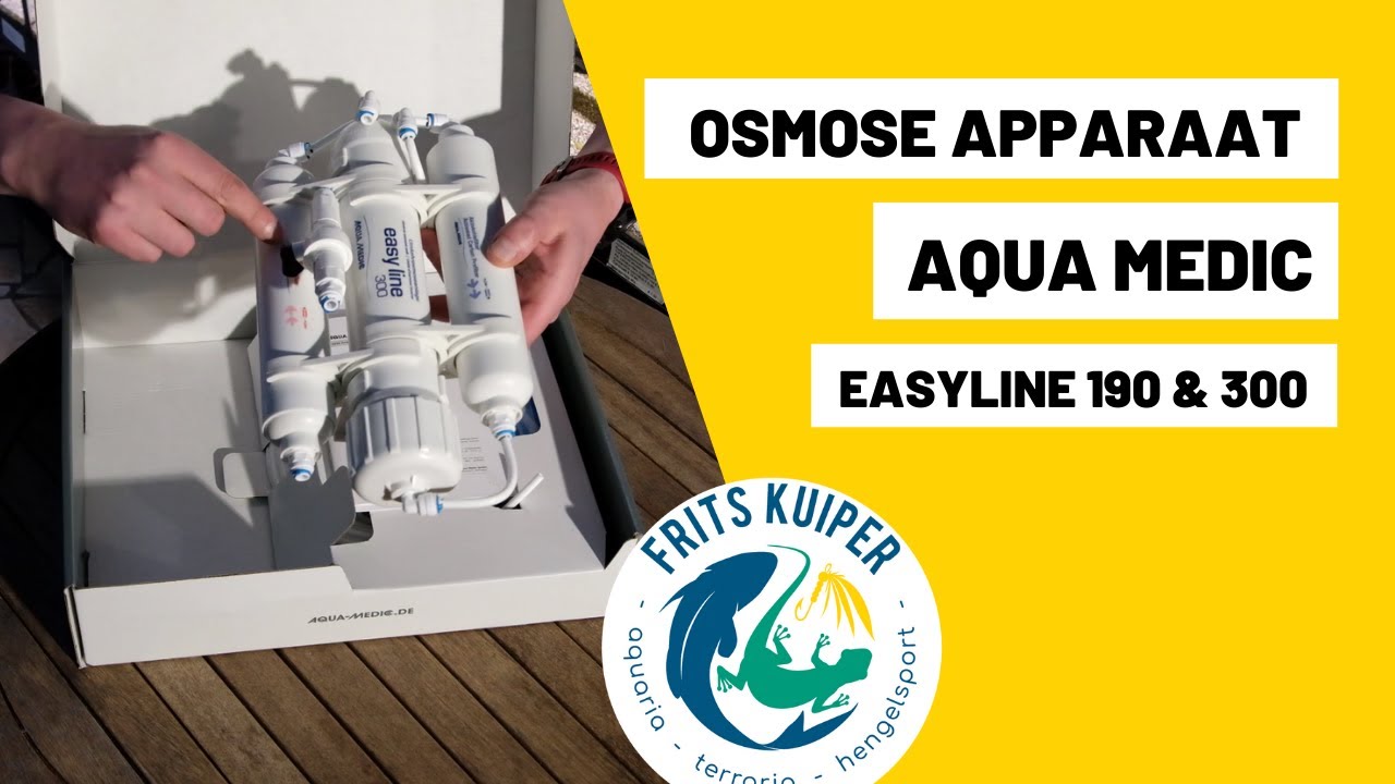Unboxing & Installatie: Aqua Medic EasyLine 190 & 300 Osmoseapparaat | Frits Kuiper Groningen