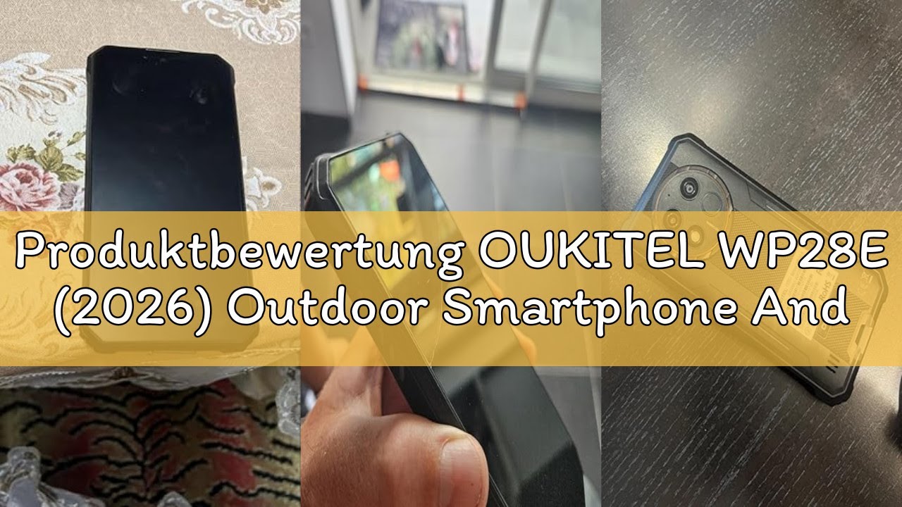 Produktbewertung OUKITEL WP28E (2026) Outdoor Smartphone Android 15, 10600mAh Outdoor Handy Ohne Ver