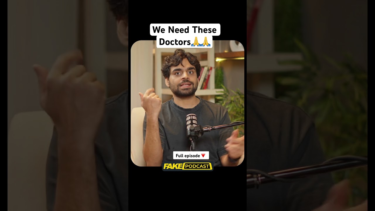 We need fake doctors🙏 #fakepodcast #neet #protest #satishray