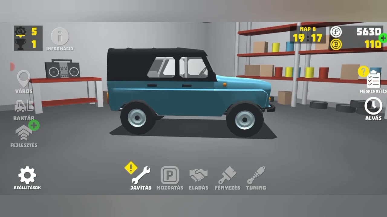 Ideje felújítani a Ládát Retro Garage 1.évad 2.rész