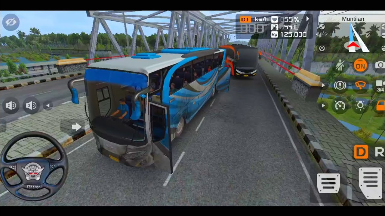 BUS SIMULATOR INDONESIA //[bus simulator indonesia] Il euro coach bus simulator l#simulation